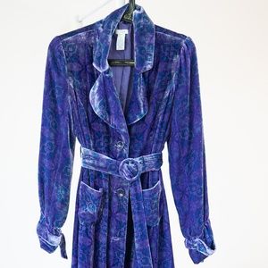 Velvet Midi BOHO Coat